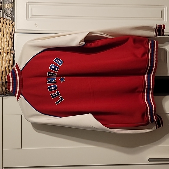 Everlast Heritage Sugar Ray Leonard Bomber Jacket 1979 World Champion Red Sz L - Picture 9 of 15